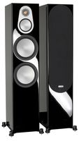 Monitor Audio Silver 500 Floorstanding Speaker Gloss Black Pair