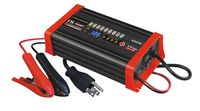 VMAX BC8S1215A 12 Volt 15 Amp 8-Stage Microprocessor Controlled Smart Battery Charger/Maintainer Compatible with AGM Gel SLA FLA Marine, Automotive, Solar 12V Batteries