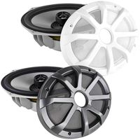 Memphis MXA69L 6" x 9" 60W RMS 2-Way Marine Grade Construction Coaxial Speakers with RGB LED