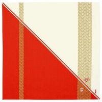 HAMAMONYO Furoshiki(20 in.) 'Crane and Tortoise'