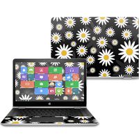 Mightyskins Skin Compatible with Hp Pavilion X360 14" (2017) - Daisies | Protective, Durable, and Unique Vinyl Decal Wrap Cover | Easy to Apply, Remove, and Change Styles | Made in The USA