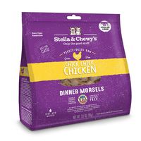 Stella & Chewy's Freeze-Dried Raw Chick, Chick, Chicken Dinner Morsels Cat Food, 3.5 oz. Bag