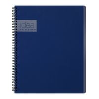 Oxford Idea Collective Meeting Notebook, Double Wire-O, 11 x 8 1/4, Ruled, 80 Sheets, Blue (57024IC)