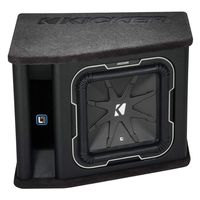 Kicker 41VL7122 12-Inch (30cm) Subwoofer in Vented Enclosure, 2-Ohm, 900W