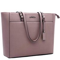 Laptop Bag for Woman,13,14,15.6 Inch Laptop Tote Bag Briefcase with Padded Compartment,Purple