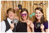 ShinyBeauty 6FTX6FT Gold Shimmer Sequin Fabric Photography Backdrop