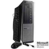 Dell Optiplex 9010 Desktop PC, 3.2 GHz Intel Core i5-3470, 16GB RAM, 2TB HDD, SSD, Monitor, Keyboard/Mouse, WiFi, BT, DVD-RW, Windows 10 (Renewed)