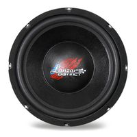 Lanzar 10in Car Subwoofer DVC - IB Open Air Audio Stereo Speaker, 4 Ohm Impedance, Steel Basket, 240 Watt Power, Non-Pressed Paper Cone and Foam Surround for Vehicle Sound System - DCTOA10D