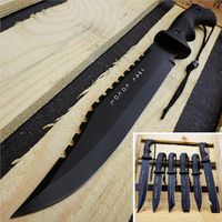 KCCEDGE BEST CUTLERY SOURCE Tactical Knife Survival Knife Hunting Knife Fixed Blade Knife Razor Sharp Edge Camping Accessories Camping Gear Survival Kit Survival Gear Tactical Gear 52408 (Model 1)