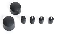 1 Factory Radio Truck Radio Knobs Kit - - Newly Manufactured Set Compatible with GMC AM FM CD/Cassette