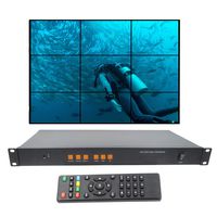 AVIshop 3x3 HDMI Video Wall Processor 4K HD TV Matrix Controller Splicer Splitter Display 3x2 2x2 3x1 1x3 2x3 4x2 2x4 (3X3 Video Wall 4K)