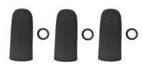 Three (3) Replacement windscreens for David Clark and Crystal Mic Pro headsets