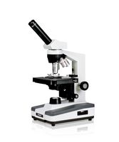 Parco LTM-402-RC Monocular Compound Microscope, 10x WF Eyepiece, 40x-1000x Magnification, LED Illumination with Intensity Control, 1.25 N.A. Abbe Condenser, Mechanical Stage, Rechargeable Battery