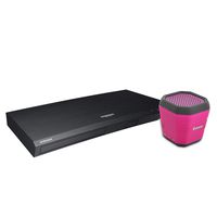 Samsung UBD-K8500 3D Wi-Fi 4K Ultra HD Blu-ray Disc Player Bundle includes UBD-K8500 Ultra HD Blu-ray Player, HDMI to HDMI Cable 6' and Performance TV/LCD Screen Cleaning Kit