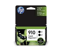 HP 910 | 2 Ink Cartridges | Black | 3YL61AN