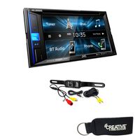 JVC KW-V250BT Multimedia 6.2" Touch Screen Receiver with Back Up Camera