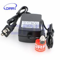DRRI 12V DC Power Supply Adapter with 6pin Female Hirose Connector for Basler GigE Cameras