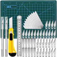 Precision Exacto Knife Upgrade Cutting Mat Carving Craft Knife Hobby Knife Exacto Knife Kit