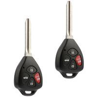 fits 2007 2008 2009 2010 Toyota Camry Key Fob HYQ12BBY Keyless Entry Remote, Set of 2