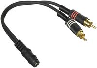 Seismic Audio SA-i2RM1E-4Pack 6-Inches Stage and Studio Patch Cable