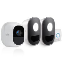 Arlo Home Security Premium Expansion Pack - 1x Arlo Pro 2 Add-On 1080p HD Camera, 2x Arlo Security Lights