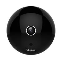 Vimtag F1 Panoramic Smart Camera - 3MP - Night Vision - Smart Motion Detection - Cloud Storage - Multiple Viewing Options - Multi User View - 360 Degrees Viewing - Two-Way Audio