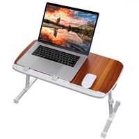 Laptop Table for Bed, Utaxo Laptop Computer Stand, Laptop Bed Desk, Bed Laptop Tray, Angle and Height Adjustable Laptop Notebook Holder  