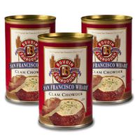San Francisco Boudin Clam Chowder Soup -3 pack
