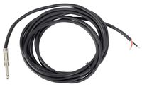 Rockville RTSBW15 15 Foot 1/4" TS to Bare Wire Speaker Cable,16 AWG,100% Copper