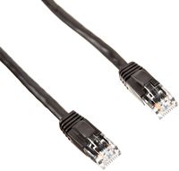 Hellermann Tyton PCBLK3 Category 5e patch cord, 3ft Length, Black