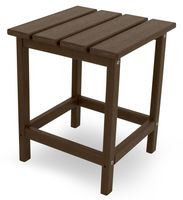 POLYWOOD ECT18MA Long Island 18" Side Table, Mahogany