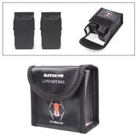 Drone Fans Battery Case LiPo Safe Bag Protective Storage Bag Explosion-Proof for DJI Mavic AIR
