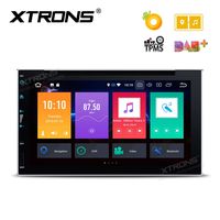 XTRONS 6.95 Inch Android 8.0 Octa Core 4G RAM 32G ROM HD Digital Multi-Touch Screen Car Stereo DVD GPS Radio OBD2 WiFi DVR TPMS Double 2 Din