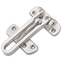 Upgraded Home Reinforcement Security Lock for Swing-in Doors,Heavy Duty Swing Bar Lock (2 Pack)
