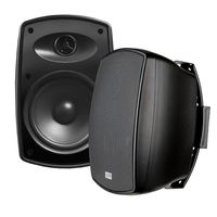 AP650 6.5-Inch 150W High Performance Composite Resin Low Resonator Cabinet 2-Way Indoor/Outdoor Weather-Resistant IP6X Patio Speakers - OSD Audio - (Pair, Black)