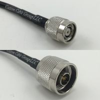 1 foot RG58 RP-TNC MALE to N MALE Pigtail Jumper RF coaxial cable 50ohm High Quality Quick USA Shipping