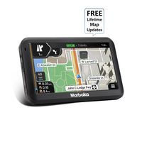 [2019 Upgraded Version] GPS Navigation for car, 5-inch Display GPS Navigation System Preloaded North America map, Free Lifetime Map Update, Voice Trun-by-Turn Route Guidance, Speed Limit Reminder