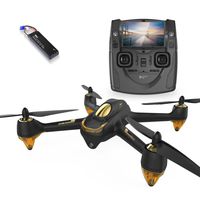 HUBSAN H501SS X4 FPV Drone GPS 5.8GHz Transmitter 1080P HD Camera Brushless Motor Quadcopter(H501SS Black)
