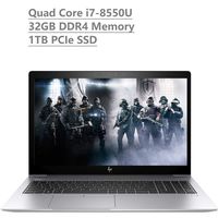 2019 HP Elitebook 850 G5 15.6" Full HD FHD Business Laptop (Intel Quad-Core i7-8550U, 32GB DDR4, 1TB PCIe NVMe M.2 SSD) Fingerprint, Backlit, Thunderbolt, B&O Audio, HDMI, NFC, Windows 10 Pro