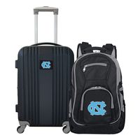 NCAA North Carolina Tar Heels 2-Piece Luggage Set