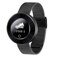 SIHOHAN Womens Smart Watch, Bluetooth Fitness Tracker with Heart Rate Monitor Waterproof Pedometer,Calorie Counter,Sleep Monitor Message/Call Notifications Compatible iOS iPhone Android-Black