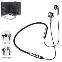 MobiFren Flex-L Wireless Bluetooth Earbuds High Definition LDAC/Apt-X Premium Sound, Shape-Memory Alloy Wire, Magnetic Earbuds, Vibration-Alert Enabled Earphones for Sports, Sweat-Proof (Flex-L Air)