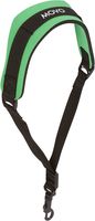 Movo MS-20R-G Neoprene Instrument Neck Strap for Saxophones, Horns, Bass Clarinets, Basoons, Oboes and More (Green - Short Length)