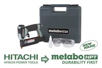 Metabo HPT Pin Nailer Kit, 23 Gauge, Pin Nails - 5/8" to 1-3/8", No Mar Tip - 2, Depth Adjustment, 5-Year Warranty (NP35A)