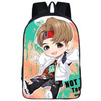 JUNG KOOK Kpop BTS GOT7 Backpack Laptop Bag Jimin SUGA V Messenger Bag