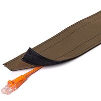 3" Wide Dura Race Carpet Cord Cover - 10FT Length - Color: Brown