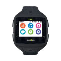 Timex TW5K88800F5 Ironman One GPS Watch, Full Size, Black/Gray