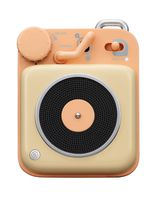 Muzen Audio Peach Button Portable Wireless High Definition Audio Bluetooth Speaker - Classic Vintage Retro Design
