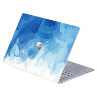 MasiBloom 1 PCS Anti-Scratch Vinyl Decal Sticker Laptop Cover Skin for 13" 13.5 inch Microsoft Surface Laptop 3 & 2 & 1 (2019/18/17 Released),Not Compatible with Surface Book(Graffiti- Gradient Blue)