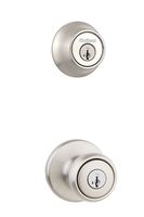 Kwikset 96900-381 690T 15 SMT BBPKG Satin Nickel Tylo Entry Combo Set
